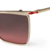 Hot Chick Lb0020 – Occhiali da sole – Metallo – Oro fumé Hot Chick Lb0020 – Occhiali da sole – Metallo – Oro fumé