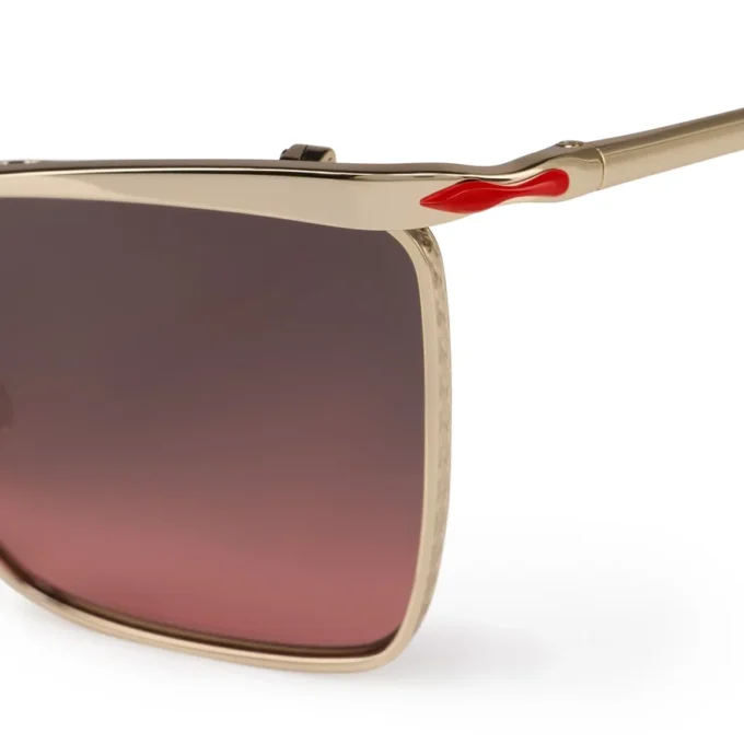 Hot Chick Lb0020 – Occhiali da sole – Metallo – Oro fumé Hot Chick Lb0020 – Occhiali da sole – Metallo – Oro fumé