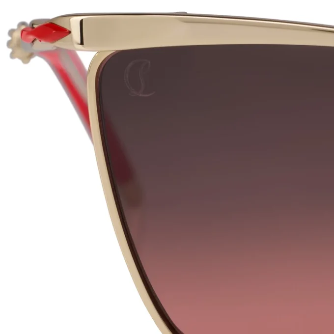 Hot Chick Lb0020 – Occhiali da sole – Metallo – Oro fumé Hot Chick Lb0020 – Occhiali da sole – Metallo – Oro fumé