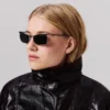 Hot Chick Lb0021 – Occhiali da sole – Metallo – Rutenio scuro