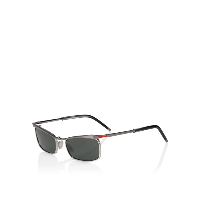 Hot Chick Lb0021 – Occhiali da sole – Metallo – Rutenio scuro