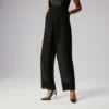 Hot Chick Sling – Décolleté con cinturino posteriore da 100 mm – Pelle di vitello verniciata – Nero – Donna