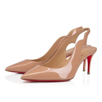 Hot Chick Sling – Décolleté con cinturino posteriore da 70 mm – Pelle di vitello verniciata – Blush – Donna Hot Chick Sling – Décolleté con cinturino posteriore da 70 mm – Pelle di vitello verniciata – Blush – Donna