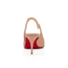 Hot Chick Sling – Décolleté con cinturino posteriore da 70 mm – Pelle di vitello verniciata – Blush – Donna