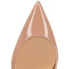 Hot Chick Sling – Décolleté con cinturino posteriore da 70 mm – Pelle di vitello verniciata – Blush – Donna