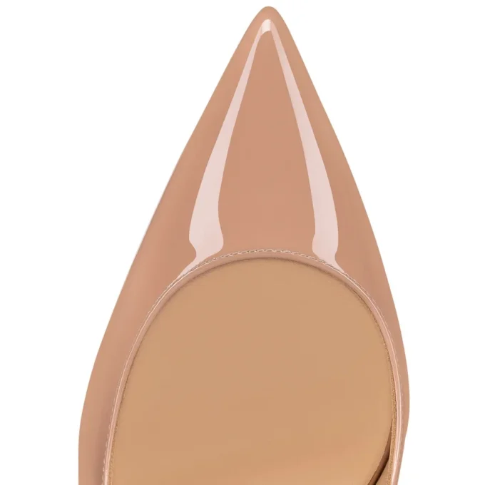 Hot Chick Sling – Décolleté con cinturino posteriore da 70 mm – Pelle di vitello verniciata – Blush – Donna
