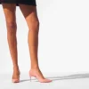 Hot Chick Sling – Décolleté con cinturino posteriore da 70 mm – Pelle di vitello verniciata – Blush – Donna