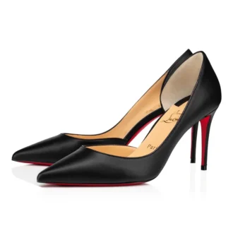 Iriza – Décolleté 85 mm – Pelle di agnello nappa – Nero – Donna