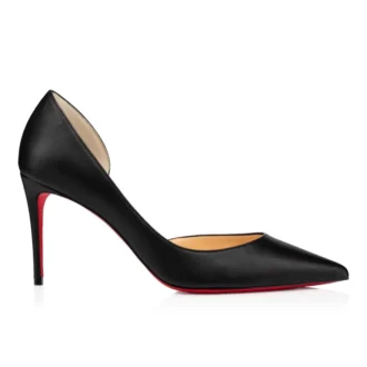 Iriza – Décolleté 85 mm – Pelle di agnello nappa – Nero – Donna