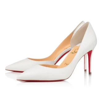 Iriza – Décolleté 85 mm – Pelle nappa – Bianco – Donna