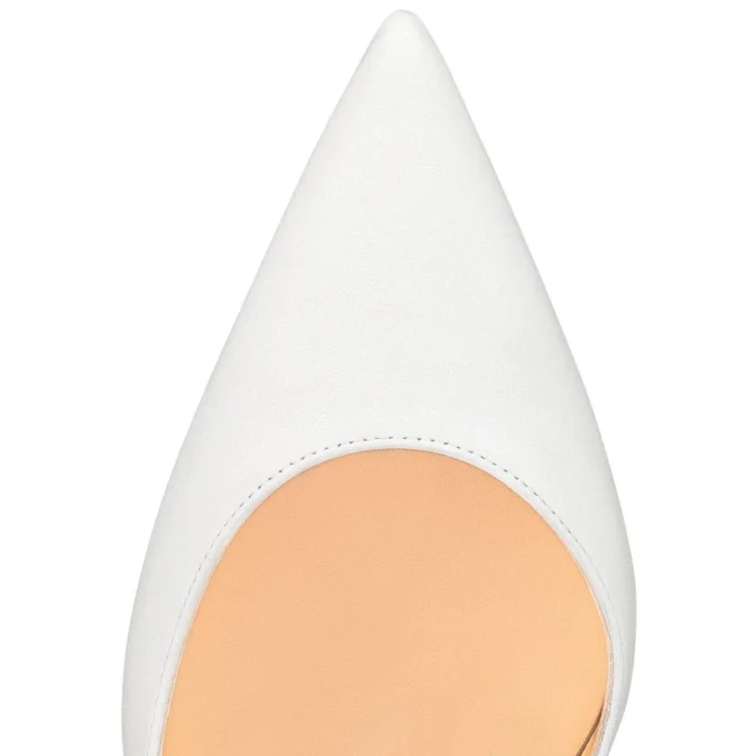 Iriza – Décolleté 85 mm – Pelle nappa – Bianco – Donna Iriza – Décolleté 85 mm – Pelle nappa – Bianco – Donna