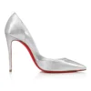 Iriza – Décolleté da 100 mm – Pelle nappa laminata – Argento – Donna Iriza – Décolleté da 100 mm – Pelle nappa laminata – Argento – Donna
