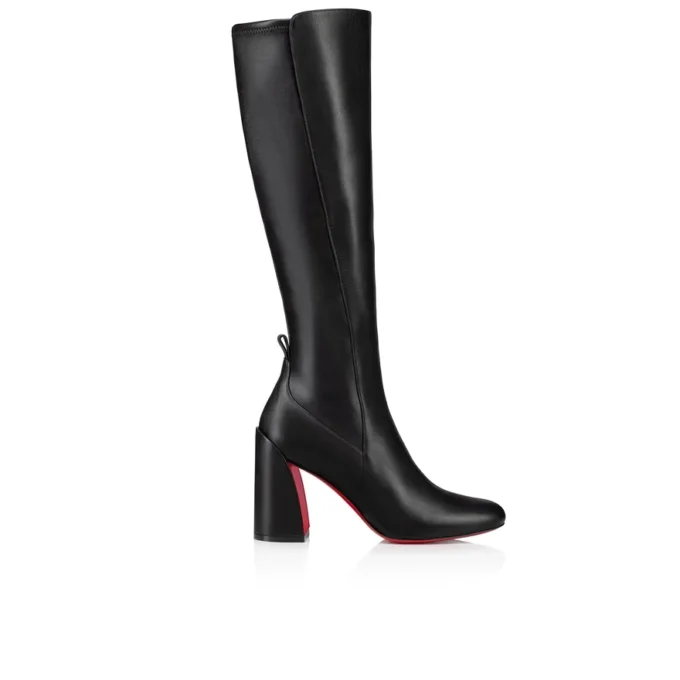 Jane Botta – Stivali da 85 mm – Pelle di vitello e pelle nappa – Nero – Donna Jane Botta – Stivali da 85 mm – Pelle di vitello e pelle nappa – Nero – Donna
