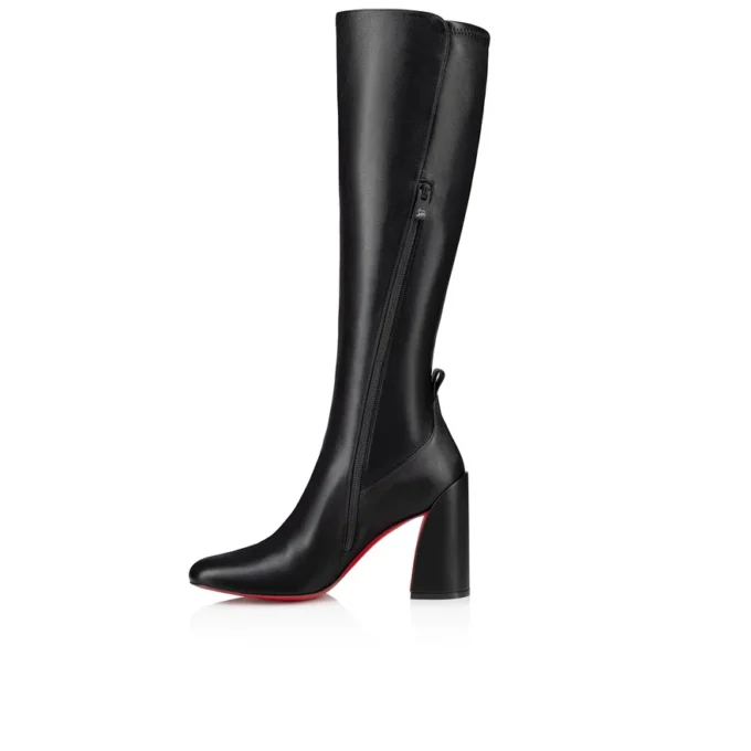 Jane Botta – Stivali da 85 mm – Pelle di vitello e pelle nappa – Nero – Donna Jane Botta – Stivali da 85 mm – Pelle di vitello e pelle nappa – Nero – Donna