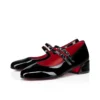 Jane Fille – Ballerine – Pelle di vitello verniciata – Nero – Bambini Jane Fille – Ballerine – Pelle di vitello verniciata – Nero – Bambini