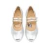 Jane Fille – Ballerine – Pelle nappa laminata – Argento – Bambini Jane Fille – Ballerine – Pelle nappa laminata – Argento – Bambini