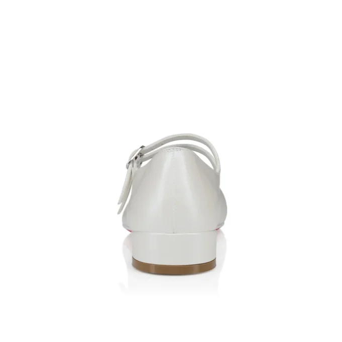 Jane Fille – Ballerine – Pelle nappa perlata – Bianco – Bambini Jane Fille – Ballerine – Pelle nappa perlata – Bianco – Bambini