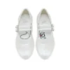 Jane Fille – Ballerine – Pelle nappa perlata – Bianco – Bambini Jane Fille – Ballerine – Pelle nappa perlata – Bianco – Bambini