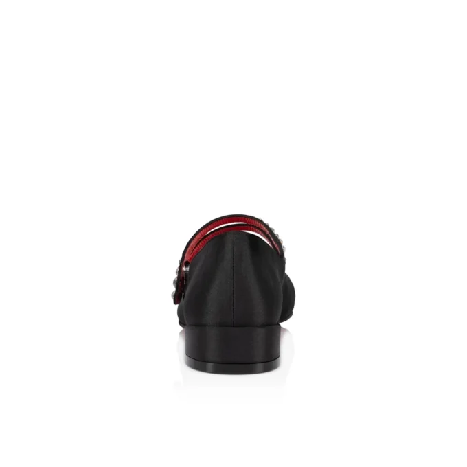 Jane Fille – Ballerine – Raso crepe – Nero – Bambini Jane Fille – Ballerine – Raso crepe – Nero – Bambini