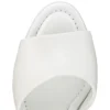 Jane Mule – Mules 85 mm – Pelle di agnello nappa – Bianco – Donna Jane Mule – Mules 85 mm – Pelle di agnello nappa – Bianco – Donna