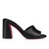 Jane Mule – Mules 85 mm – Pelle di agnello nappa – Nero – Donna Jane Mule – Mules 85 mm – Pelle di agnello nappa – Nero – Donna