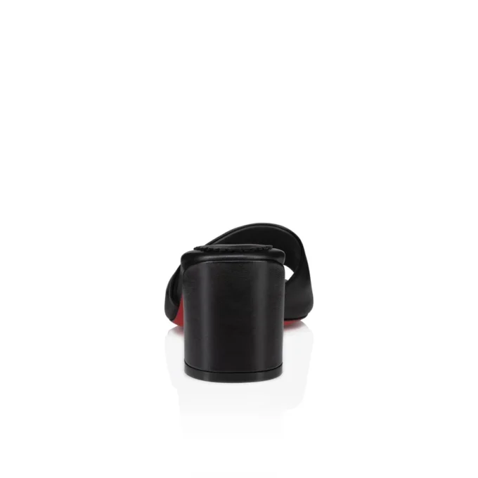 Jane Mule – Mules da 55 mm – Pelle di agnello nappa – Nero – Donna Jane Mule – Mules da 55 mm – Pelle di agnello nappa – Nero – Donna
