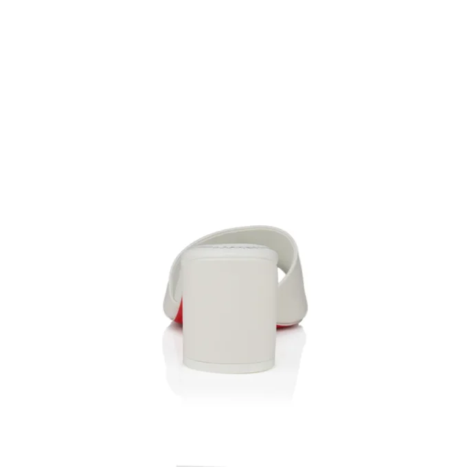 Jane Mule – Mules da 55 mm – Pelle nappa – Bianco – Donna Jane Mule – Mules da 55 mm – Pelle nappa – Bianco – Donna