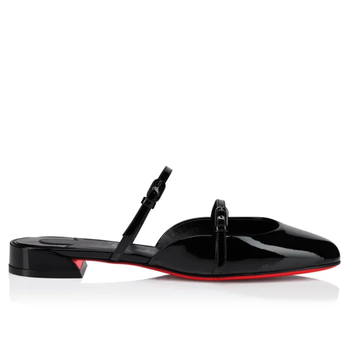 Jane Nina – Mules – Pelle di vitello verniciata – Nero – Donna Jane Nina – Mules – Pelle di vitello verniciata – Nero – Donna