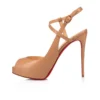 Jenlove – Décolleté con punta aperta da 120 mm – Pelle di capretto – Blush – Donna Jenlove – Décolleté con punta aperta da 120 mm – Pelle di capretto – Blush – Donna