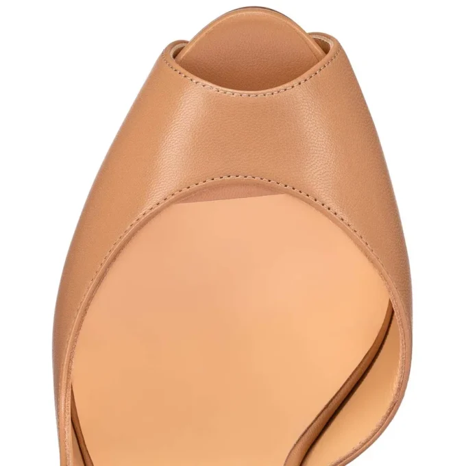 Jenlove – Décolleté con punta aperta da 120 mm – Pelle di capretto – Blush – Donna Jenlove – Décolleté con punta aperta da 120 mm – Pelle di capretto – Blush – Donna