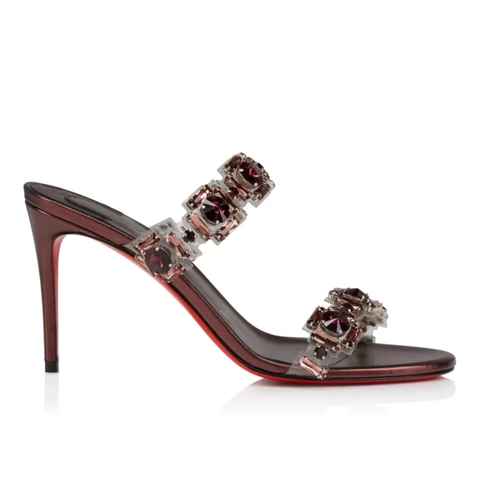 Just Jewel – Sandali da 85 mm – TPU e pelle di vitello laminata – Palacy – Donna