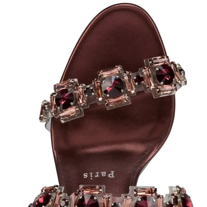Just Jewel – Sandali da 85 mm – TPU e pelle di vitello laminata – Palacy – Donna