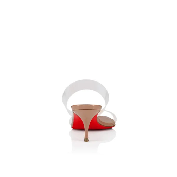 Just Nothing – Mules da 55 mm – TPU e pelle di vitello verniciata – Blush – Donna Just Nothing – Mules da 55 mm – TPU e pelle di vitello verniciata – Blush – Donna