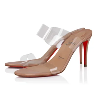 Just Nothing – Mules da 85 mm – Pelle verniciata e TPU – Blush – Donna Just Nothing – Mules da 85 mm – Pelle verniciata e TPU – Blush – Donna