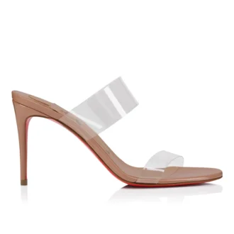 Just Nothing – Mules da 85 mm – Pelle verniciata e TPU – Blush – Donna Just Nothing – Mules da 85 mm – Pelle verniciata e TPU – Blush – Donna
