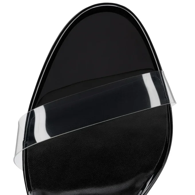 Just Nothing – Mules da 85 mm – Pelle verniciata e TPU – Nero – Donna Just Nothing – Mules da 85 mm – Pelle verniciata e TPU – Nero – Donna