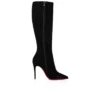 Kate Botta – Stivali da 100 mm – Pelle di vitello scamosciata – Nero