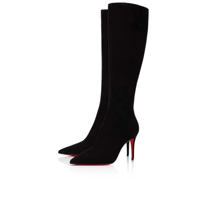 Kate Botta – Stivali da 85 mm – Pelle scamosciata – Nero – Donna Kate Botta – Stivali da 85 mm – Pelle scamosciata – Nero – Donna
