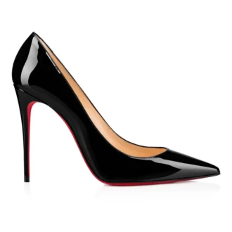 Kate – Décolleté da 100 mm – Pelle di vitello verniciata – Nero – Donna Kate – Décolleté da 100 mm – Pelle di vitello verniciata – Nero – Donna