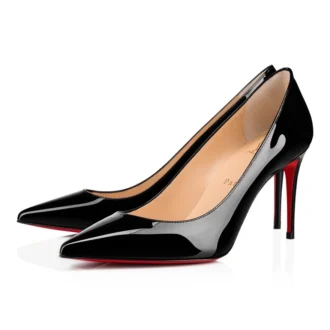 Kate – Décolleté da 85 mm – Pelle di vitello verniciata – Nero – Donna Kate – Décolleté da 85 mm – Pelle di vitello verniciata – Nero – Donna
