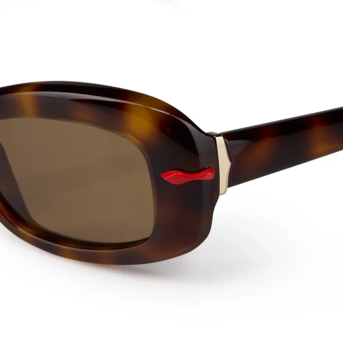 Kate Lb0025 – Occhiali da sole – Acetato – Havana scuro Kate Lb0025 – Occhiali da sole – Acetato – Havana scuro