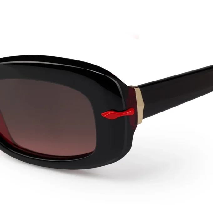 Kate Lb0025 – Occhiali da sole – Acetato – Nero fumé Kate Lb0025 – Occhiali da sole – Acetato – Nero fumé
