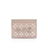 Kios – Portacarte – Pelle di vitello martellata e borchie Loubinthesky – Leche Kios – Portacarte – Pelle di vitello martellata e borchie Loubinthesky – Leche