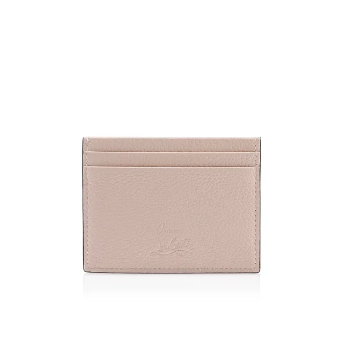 Kios – Portacarte – Pelle di vitello martellata e borchie Loubinthesky – Leche Kios – Portacarte – Pelle di vitello martellata e borchie Loubinthesky – Leche