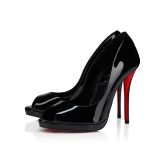 Lady Z – Décolleté da 120 mm – Pelle di vitello verniciata – Nero – Donna Lady Z – Décolleté da 120 mm – Pelle di vitello verniciata – Nero – Donna