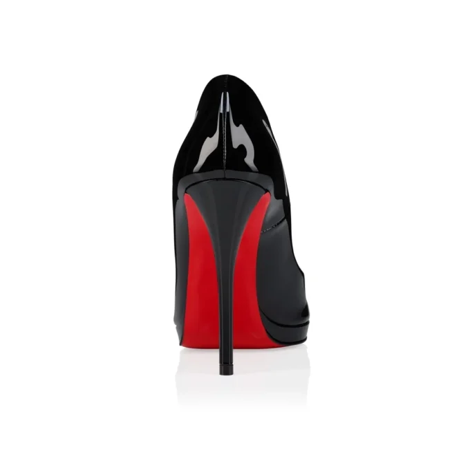 Lady Z – Décolleté da 120 mm – Pelle di vitello verniciata – Nero – Donna