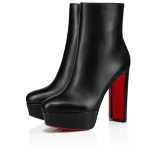Loo Booty – Stivali da 100 mm – Pelle di vitello – Nero – Donna Loo Booty – Stivali da 100 mm – Pelle di vitello – Nero – Donna