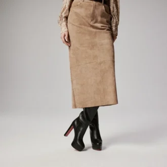 Loo Botta Alta – Stivali da 130 mm – Pelle di vitello – Nero – Donna Loo Botta Alta – Stivali da 130 mm – Pelle di vitello – Nero – Donna