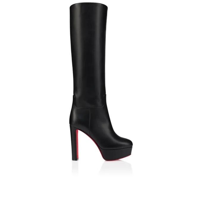 Loo Botta Alta – Stivali da 130 mm – Pelle di vitello – Nero – Donna Loo Botta Alta – Stivali da 130 mm – Pelle di vitello – Nero – Donna