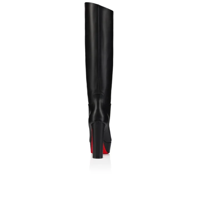 Loo Botta Alta – Stivali da 130 mm – Pelle di vitello – Nero – Donna Loo Botta Alta – Stivali da 130 mm – Pelle di vitello – Nero – Donna